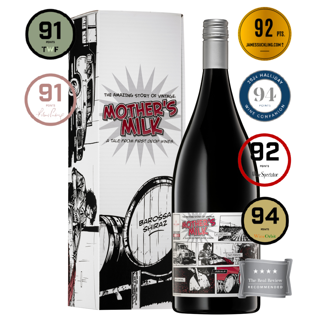 2021 Mother s Milk Barossa Shiraz Gift Box 1500ml First Drop Wines