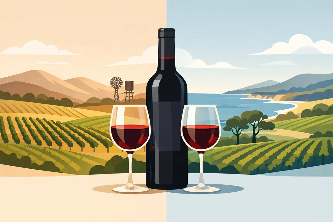Barossa vs McLaren Vale Shiraz
