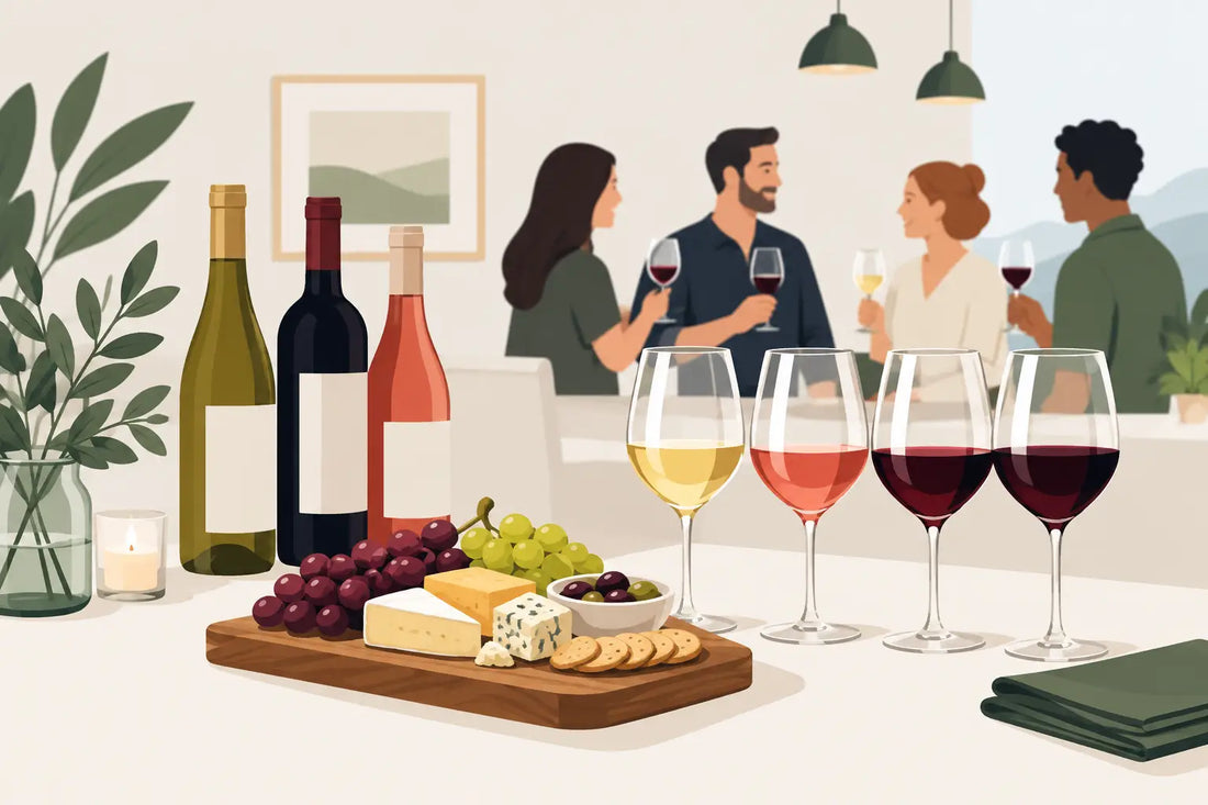 How to Host a Wine Tasting Without the Fuss