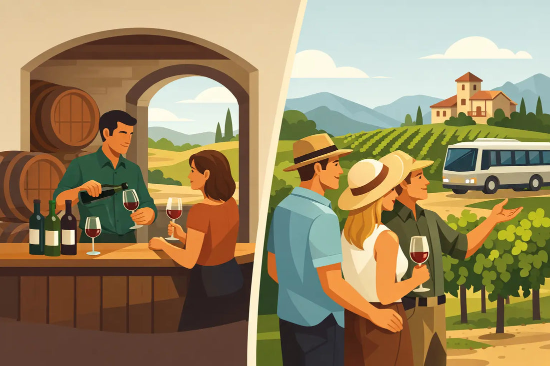 Cellar Door Tasting vs Wine Tour - Which Fits?