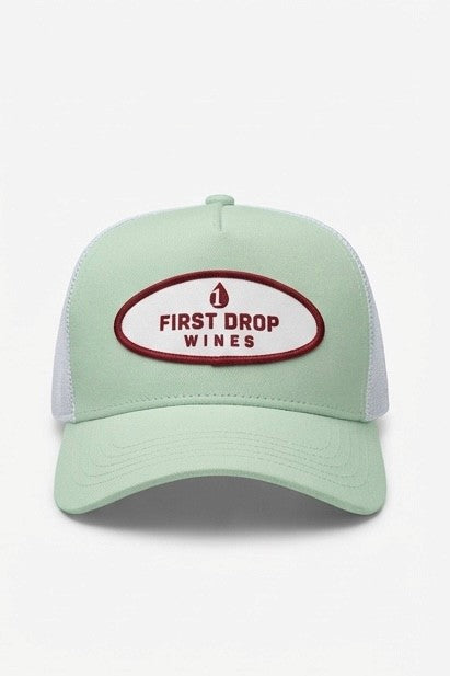 First Drop Wines Trucker Hat (Green)