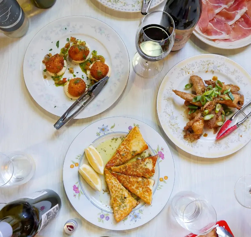 First Drop Wines Barossa Valley cellar door tapas lunch.